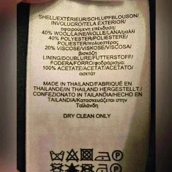 Brooks Brothers 346 Wool Mini Skirt Sz 2 Black White Tartan Plaid Lined Academia - Picture 11 of 11